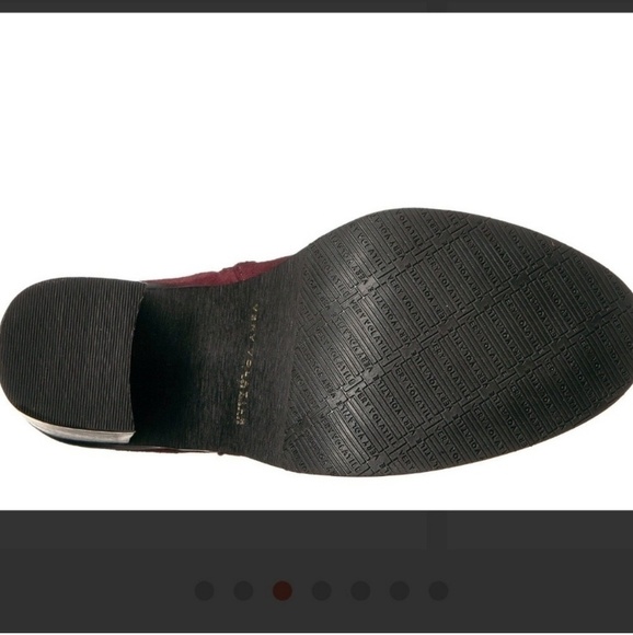 🆕 Very Volatile | Tall Heeled Wine Riding boots - Picture 6 of 7